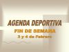 AGENDA DEPORTIVA (03/02/2007)