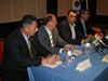 LOS ALCALDES DE TOTANA, ALEDO Y ALHAMA INAUGURAN LA JORNADA DE PRESENTACIÓN DEL “PROGRAMA DE AYUDAS PARA EL 2008”, DIRIGIDAS A LOS EMPRESARIOS Y PYMES (2008)