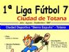 SE INICIA LA PRIMERA LIGA DE FÚTBOL-7 DE TOTANA EN LA CIUDAD DEPORTIVA “SIERRA ESPUÑA” HASTA EL PRÓXIMO MES DE SEPTIEMBRE, TRAS FINALIZAR RECIENTEMENTE LA LIGA LOCAL DE FÚTBOL SALA