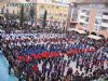 La música de cornetas y tambores resonó en la plaza de la Constitución en el Día de la Música Nazarena