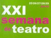  LA XXI SEMANA DE TEATRO OFRECE CINCO OBRAS DE DIFERENTES GÉNEROS DEL 25 AL 29 DE JULIO EN EL AUDITORIO DEL PARQUE MUNICIPAL MARCOS ORTIZ 