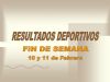 RESULTADOS DEPORTIVOS (12/02/2007)