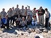 LA PEÑA “LA ZAPATILLA” DE TOTANA CORONA LA CIMA DE LA SIERRA DE LA SAGRA EL PASADO DÍA 15 DE OCTUBRE, A 2.381 METROS DE ALTITUD EN HUÉSCAR (GRANADA)