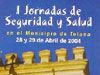 Totana celebra los días 28 y 29 de abril las I Jornadas de Seguridad y Salud en el Trabajo organizadas por el Ayuntamiento Totana celebra los días 28 y 29 de abril las I Jornadas de Seguridad y Salud en el Trabajo organizadas por el Ayuntamiento