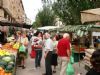 LOS CANDIDATOS DE IU + LOS VERDES REPARTIERON PROGRAMAS EN EL MERCADILLO DE LOS MIÉRCOLES EN TOTANA