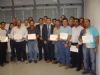 TRABAJADORES DEL SERVICIO MUNICIPAL DE RECOGIDA DE BASURAS RECIBEN DIPLOMAS CURSO PREVENCIÓN RIESGOS LABORALES OFRECIDO POR TECMED 