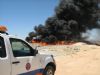 VOLUNTARIOS DE PROTECCIÓN CIVIL DE TOTANA Y BOMBEROS PARTICIPAN EN LA EXTINCIÓN DE UN INCENDIO PROCEDENTE DE UNA GRANJA DE AVES EN LA PEDANÍA DE EL PARETÓN Y DE UNA ESCOMBRERA