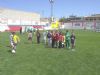 Más de 500 escolares participan en la jornada recreativa de fútbol escolar en el campo municipal