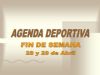 AGENDA DEPORTIVA (28/04/2007)