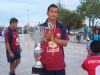 El equipo de fútbol sala patrocinado de la Peña Barcelonista de Totana se proclamó campeón las VI Jornadas Deportivas organizadas por la Asociación Latinoamericana de Inmigrantes Unidos