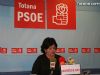 Lola Cano: “Este año de gobierno del PP ha sido el annus horribilis para el desarrollo y el futuro de Totana”.