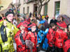 La lluvia no impide que los centros de enseñanza saquen a la calle el Carnaval infantil de Totana 