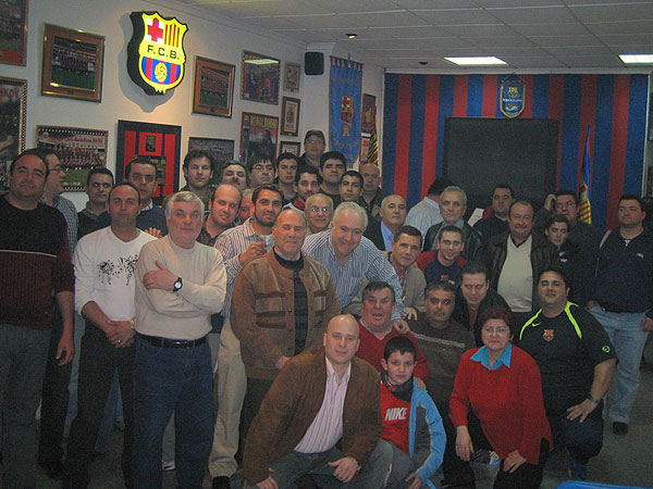 LA PEÑA BARCELONISTA DE TOTANA ELEGIDA POR UNANIMIDAD PARA ORGANIZAR LA VI TROBADA DE PEÑAS BARCELONISTAS DE LA REGIÓN DE MURCIA, Foto 1