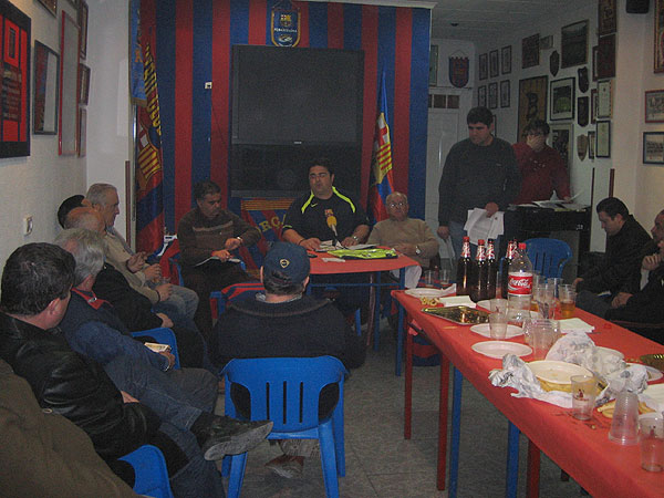 LA PEÑA BARCELONISTA DE TOTANA ELEGIDA POR UNANIMIDAD PARA ORGANIZAR LA VI TROBADA DE PEÑAS BARCELONISTAS DE LA REGIÓN DE MURCIA, Foto 2