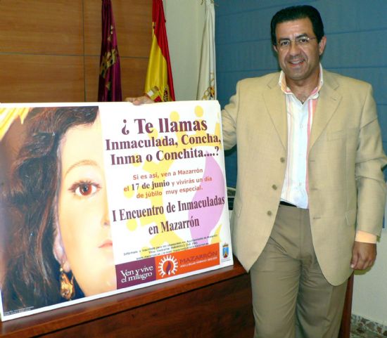 EL VECINO MUNICIPIO DE MAZARRÓN INVITA A TODAS LAS INMACULADAS Y CONCHAS DE ESPAÑA EL 17 DE JUNIO A UNA GRAN FIESTA DEDICADA A ELLAS CON MOTIVO DEL AÑO JUBILAR MARIANO, Foto 2