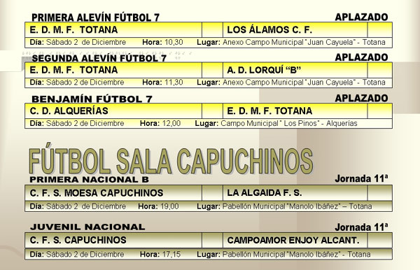 AGENDA DEPORTIVA (01/12/2006), Foto 3