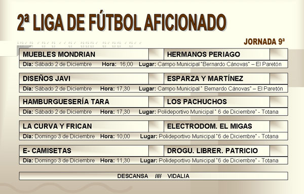 AGENDA DEPORTIVA (01/12/2006), Foto 9