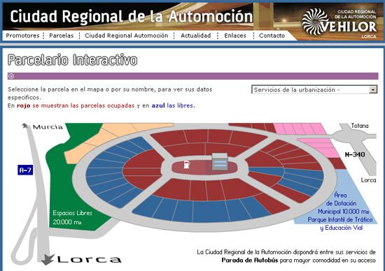 La Ciudad Regional de la Automoción presenta su página web, Foto 1