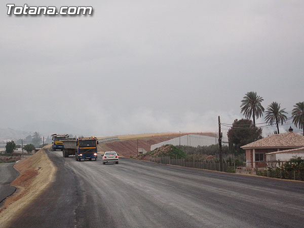 SE CORTARÁ LA CARRETERA DE LA COSTERA HASTA EL PRÓXIMO DÍA 19 DE FEBRERO POR LAS OBRAS DE LA CIRCUNVALACIÓN NORTE, Foto 1