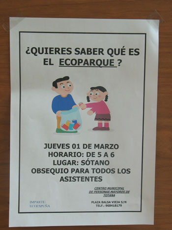 SE PRESENTA EL “PROGRAMA DE ACTIVIDADES PARA MAYORES 2007” CON UN TOTAL DE OCHO TALLERES DE DIVERSAS TEMÁTICAS, Foto 4