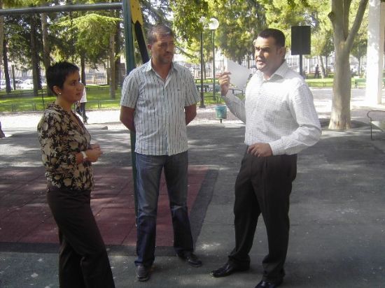 LOS 32 ALUMNOS DE LA ESCUELA-TALLER SANTA EULALIA ACOMETEN IMPORTANTES TRABAJOS DE REGENERACIÓN Y ACONDICIONAMIENTO EN LOS ESPACIOS PÚBLICOS DE TOTANA, Foto 4