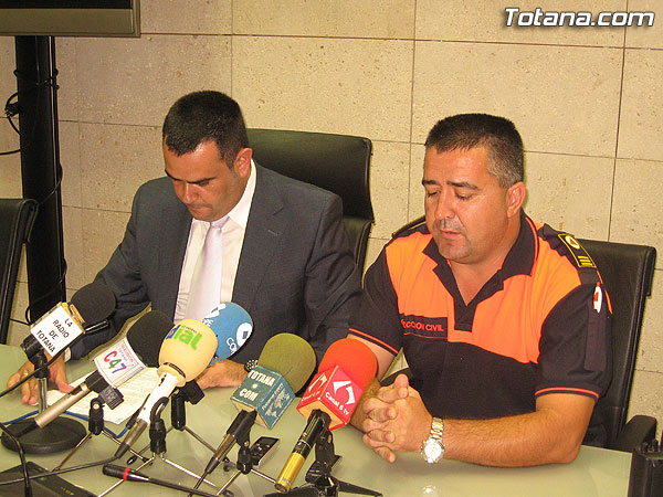 PROTECCIÓN CIVIL ADVIERTE A LOS CIUDADANOS QUE TOTANA SE ENCUENTRA HASTA MAÑANA EN ALERTA NARANJA, SEGÚN LAS PREDICCIONES METEREOLÓGICAS, Foto 2