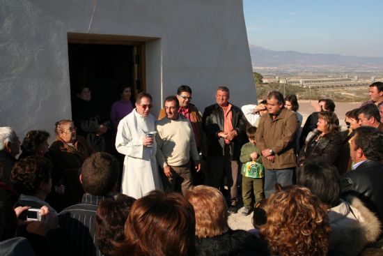 INAUGURAN LAS OBRAS DE REHABILITACIÓN Y COLOCACIÓN DE LA CAMPANA DE LA ERMITA DE LA ARAÑA, UBICADA EN LA PEDANÍA DEL RAIGUERO, Foto 1