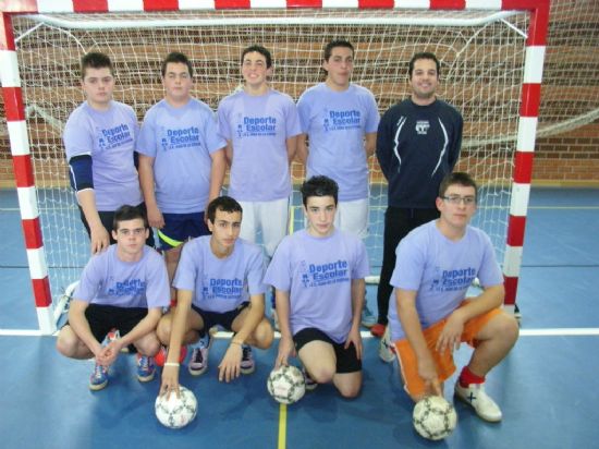 LA SEGUNDA JORNADA DE LA FASE INTERMUNICIPAL DE DEPORTE ESCOLAR TUVO LUGAR EN PUERTO LUMBRERAS, CON LA PARTICIPACIÓN DE TRES EQUIPOS DE FUTBOL SALA DE LOS CENTROS DE ENSEÑANZA “JUAN DE LA CIERVA” Y “PRADO MAYOR”, Foto 3