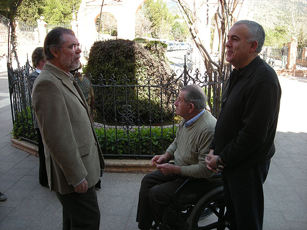 MARIANO FERNÁNDEZ BERMEJO REALIZA UNA VISITA INFORMAL AL SANTUARIO DE LA SANTA DE TOTANA, Foto 3