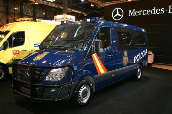 UNA DELEGACIÓN TOTANERA INTEGRADA POR REPRESENTANTES DE LA POLICÍA LOCAL Y PROTECCIÓN CIVIL DE LA LOCALIDAD ASISTE AL “SALÓN INTERNACIONAL DE LA SEGURIDAD, SICUR´2008” (2008), Foto 3