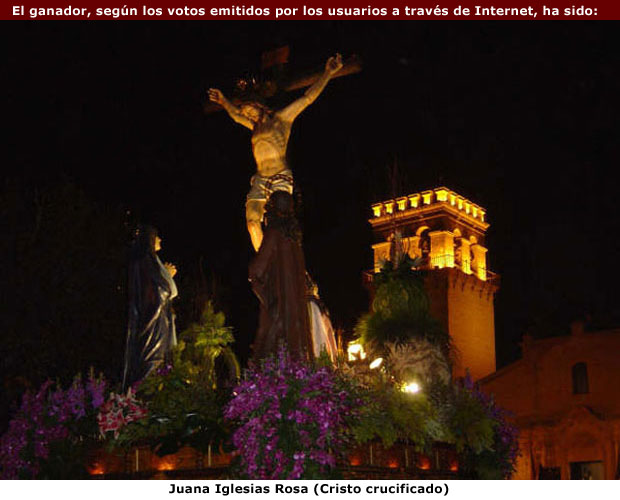 LOS GANADORES DEL II CONCURSO DE FOTOGRAFÍA DIGITAL SEMANA SANTA 2005 RECIBIEROS SUS PREMIOS, Foto 2