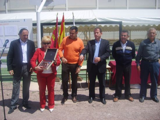 SE INAUGURA EL NUEVO CAMPO DE CÉSPED ARTIFICIAL DEL NUEVO CAMPO DE FÚTBOL MUNICIPAL “BERNARDO CÁNOVAS” EN LA PEDANÍA DE EL PARETÓN, Foto 5