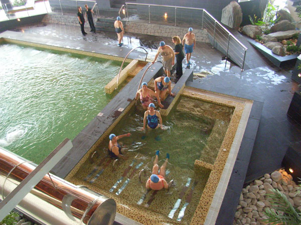 ORGANIZAN UN VIAJE DE CONVIVENCIA AL SPA DEL HOTEL SENSOL DIRIGIDO A LOS ALUMNOS MAYORES DE LA PISCINA CUBIERTA MUNICIPAL, Foto 2
