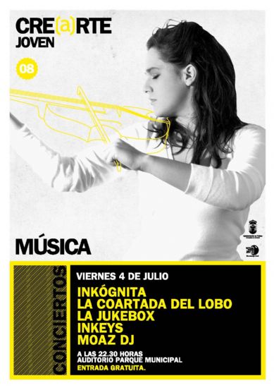 EL CERTAMEN MUNICIPAL MUSICAL CREARTE JOVEN 2008 SE CELEBRARÁ EL VIERNES 4 DE JULIO EN EL AUDITORIO MUNICIPAL “MARCOS ORTIZ” CON LA PARTICIPACIÓN DE UN TOTAL DE CUATRO GRUPOS LOCALES, Foto 2