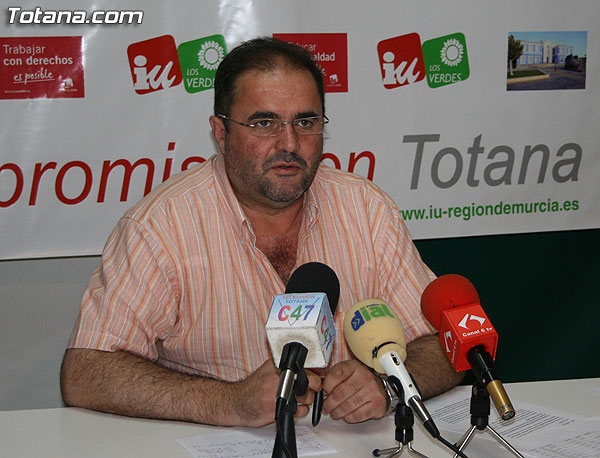 IZQUIERDA UNIDA EN TOTANA CONSIDERA MÁS GRAVES LAS CONSECUENCIAS DEL ESTADO DE CUENTAS MUNICIPAL, AL BORDE DEL COLAPSO, QUE LA OPERACIÓN TOTEM, Foto 1