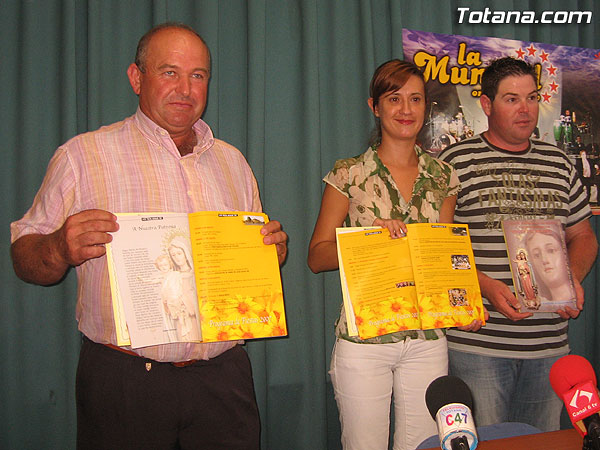 EL ALCALDE DE TOTANA SERÁ EL PREGONERO DE HONOR EN LAS FIESTAS DEL PARETÓN-CANTAREROS, QUE SE CELEBRAN EN HONOR A LA VIRGEN DEL ROSARIO DEL 11 AL 19 DE AGOSTO, Foto 1