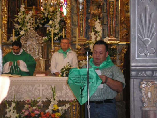AUTORIDADES LOCALES ASISTEN A LA EUCARISTÍA Y AL HOMENAJE REALIZADO EN MEMORIA DE LOS MIEMBROS FALLECIDOS DE LA ASOCIACIÓN DE FAMILIARES Y ENFERMOS DE ALZHEIMER “LA CARRASCA DE TOTANA” (2007), Foto 6