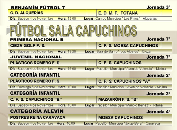 AGENDA DEPORTIVA (03/11/2006), Foto 3