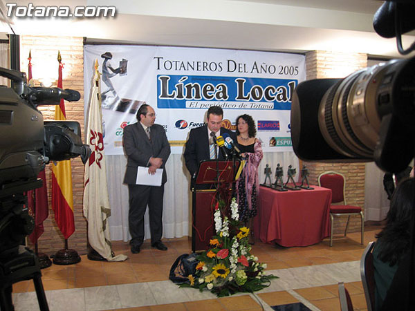 El Hotel Monasterio de Santa Eulalia acogió la cena-gala de entrega de los Premios “Totaneros del Año 2005”, Foto 1