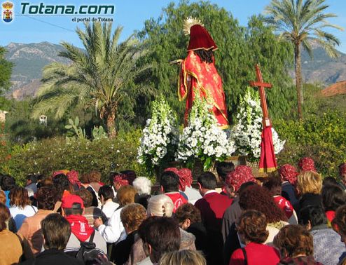 CARRETERA DE LA SANTA ESTARÁ CORTADA AL TRÁFICO CUATRO HORAS POR ROMERÍA DE SUBIDA DE LA SANTA   , Foto 1