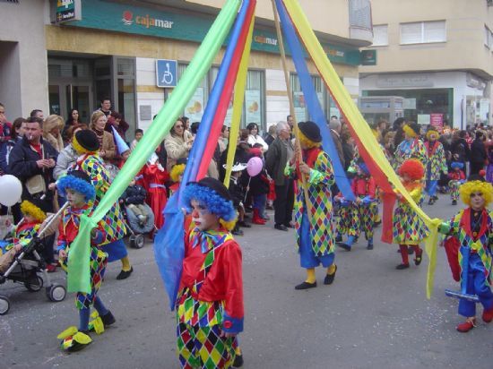 LAS ESCUELAS INFANTILES Y LOS COLEGIOS LLENAN DE COLOR LAS CALLES DE TOTANA CON EL CARNAVAL INFANTIL   , Foto 1