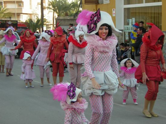 MÁS DE 3.000 PERSONAS PARTICIPAN EN EL CARNAVAL INFANTIL´2008 DE TOTANA, AMBIENTANDO DE COLORIDO, MÚSICA E IMAGINACIÓN LAS PRINCIPALES CALLES DE DE LA LOCALIDAD (2008), Foto 5