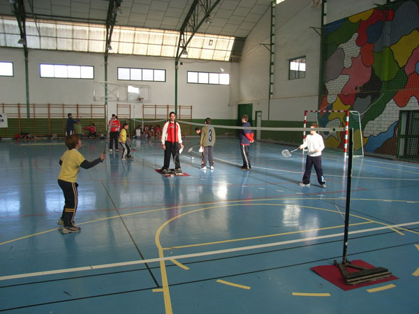 LA SALA ESCOLAR DE TOTANA ACOGE LA FASE PREVIA REGIONAL ESCOLAR DE BADMINTON EL PROXIMO SÁBADO 9 DE FEBRERO, Foto 1