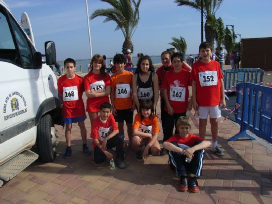 UN TOTAL DE NUEVE ESCOLARES DEL COLEGIO “TIERNO GALVAN” PARTICIPAN EN EL I DUATLÓN ESCOLAR, CELEBRADO EN SAN PEDRO DEL PINATAR, OBTENIENDO JAIME PONCE Y ALBA SÁNCHEZ LOS DOS TERCEROS PUESTOS (2008), Foto 1