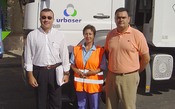 LA EMPRESA DE RECOGIDA DE RESIDUOS SÓLIDOS URBANOS INCORPORA A LA PRIMERA MUJER A ESTE SERVICIO EN TOTANA, Foto 1