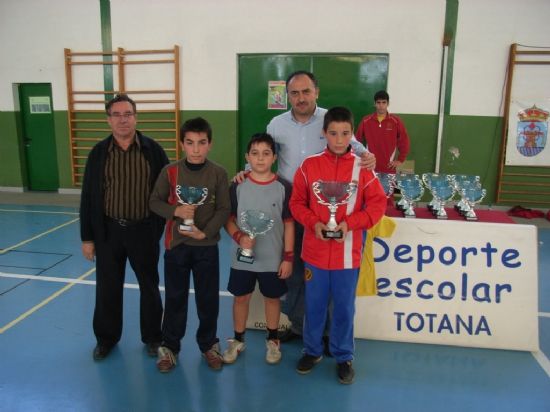 UN TOTAL DE 51 ESCOLARES PARTICIPAN EN EL TORNEO DE BÁDMINTON “FIESTAS DE SANTA EULALIA” (2007), Foto 4