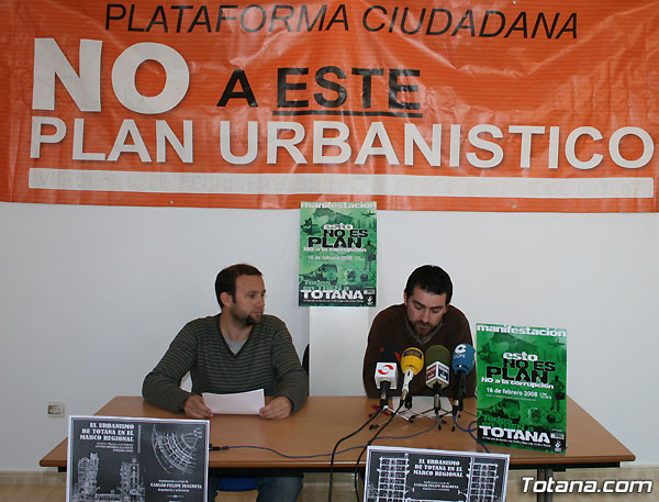 La Plataforma No a este plan urbanístico convoca una manifestación contra la corrupción, Foto 1