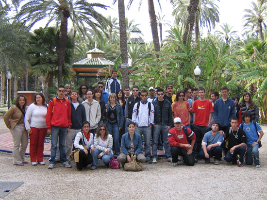 EXCURSIÓN A ELCHE DE LOS ALUMNOS DE LA ESCUELA TALLER SANTA EULALIA Y PIP DE OPERARIO DE FONTANERÍA DE LA CONCEJALÍA DE FOMENTO Y EMPLEO, Foto 1