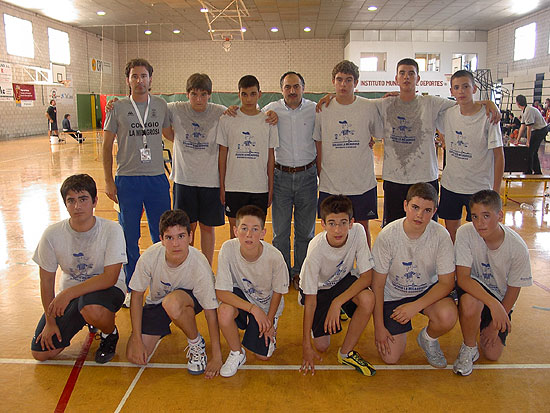 EL EQUIPO INFANTIL MASCULINO DEL COLEGIO LA MILAGROSA CONSIGUIÓ EL CUARTO PUESTO EN LA FINAL REGIONAL ESCOLAR DE BALONCESTO CELEBRADA EN MOLINA DE SEGURA, Foto 1