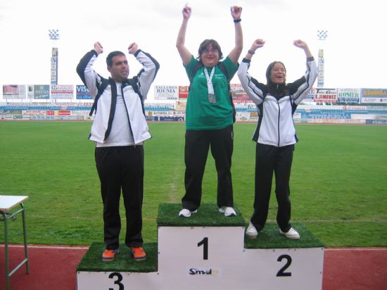 MARI CARMEN ROBLES SUBCAMPEONA DE ESPAÑA DE 100 Y 200 MTRS. LISOS EN EL CAMPEONATO DE ESPAÑA DE ATLETISMO PARA PERSONAS CON DISCAPACIDAD INTELECTUAL, Foto 1